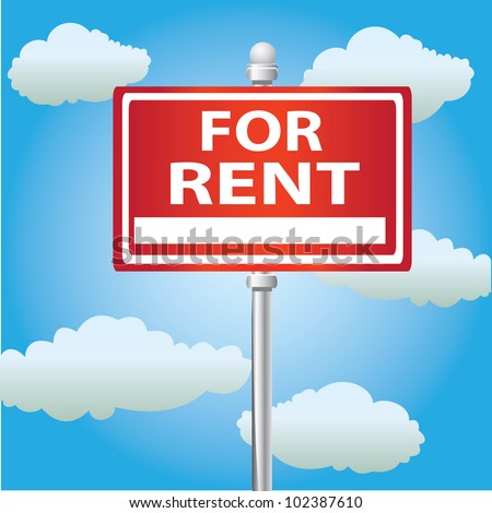 For Rent Vector