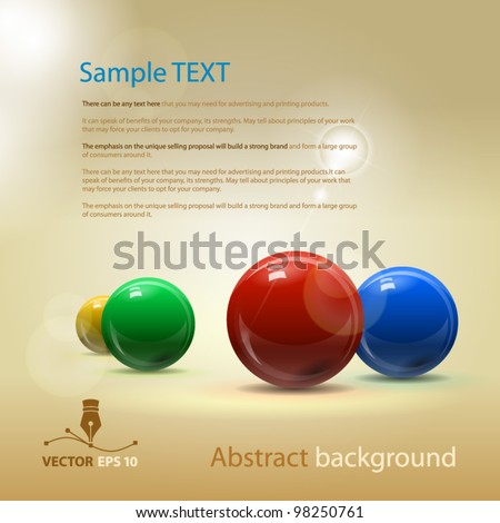 vector abstract background for