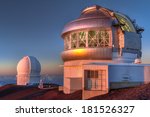 mauna kea telescopes. big...