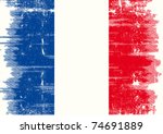 french grunge flag a french...
