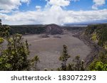 kilauea iki crater in hawaii...