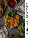 Small photo of Original weiner schnitzel, food photography, ready for advertisment