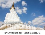 white big buddha statue at...