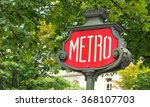 metro sign for subway...