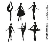 Free Vector Ballet Silhouette