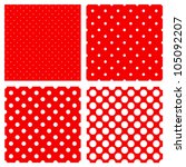 Red Polka Dot Background Free Stock Photo - Public Domain Pictures