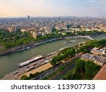 view from eiffel tower to the...