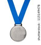 Blank Silver Medal