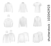 Blank polo shirt vector