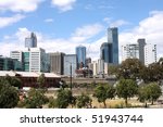 melbourne skyline as seen from...