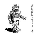 Retro Robot Clipart