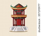 chinese building theme elements
