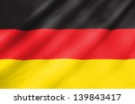 fabric flag of germany
