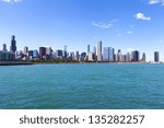chicago skyline panorama