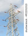 Image Of Tall Steel Lattice Electricity Pylon Freebie Photography