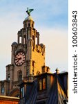 the royal liver building on the ...