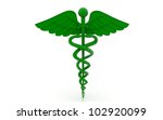 Green Medical Sign