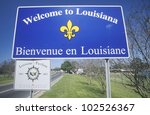 welcome to louisiana sign
