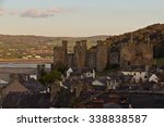 conwy castle located in...