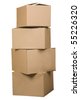 Cardboard Box Stack