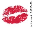 Kiss Lip Print