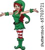 Christmas Elf Girl