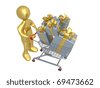stock photo : Buying Presents