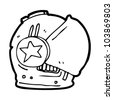 Astronaut Helmet Cartoon