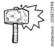 Cartoon Thor Hammer