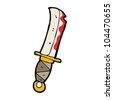 Cartoon Bloody Sword