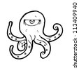 giant octopus cartoon