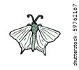 Cartoon Moth