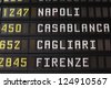 Airport code in italy international naples zip