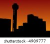 Dallas+skyline+vector+free