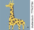 stylized giraffe