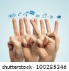 Internet Finger Icon
