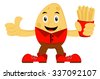 Illustration vector graphic cartoon character of potato 