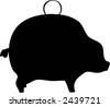 Piggy Bank Silhouette