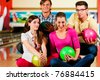 Friends At Bowling Alley Stock Image Image Of Portrait Friends At Bowling Alley Stock Image Image Of Portrait