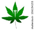 Weed Symbol Text