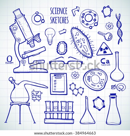 Back School Big Doodles Set Vintage Stock Vector 148288550 - Shutterstock