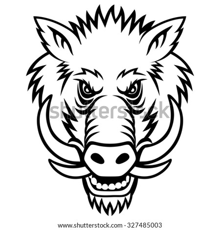 Devil Head Illustration Stock Vector 454307812 - Shutterstock