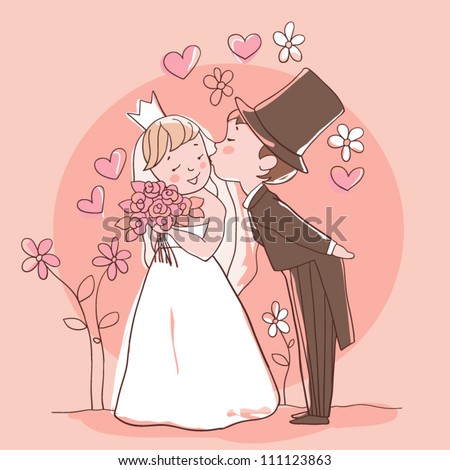 https://thumb10.shutterstock.com/display_pic_with_logo/1009253/111123863/stock-vector-wedding-set-bride-and-groom-kissing-111123863.jpg