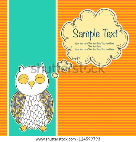 Thought and owl