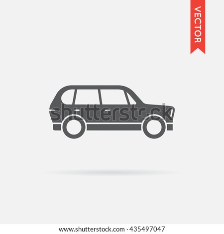 Vector Car Icon Stock Vector 435497047 - Shutterstock