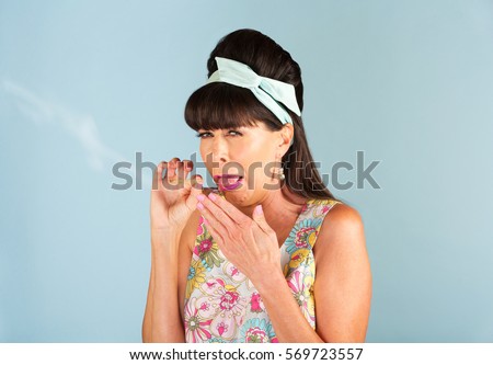 Dating a smoking woman