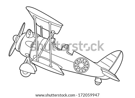 Biplane Coloring Pages 10
