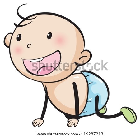 Illustration Stages Growing Baby Woman Stock Illustration 23947279 ...