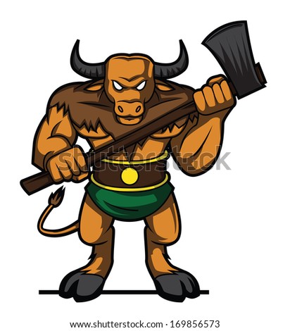 Minotaur Stock Vector 169035908 - Shutterstock