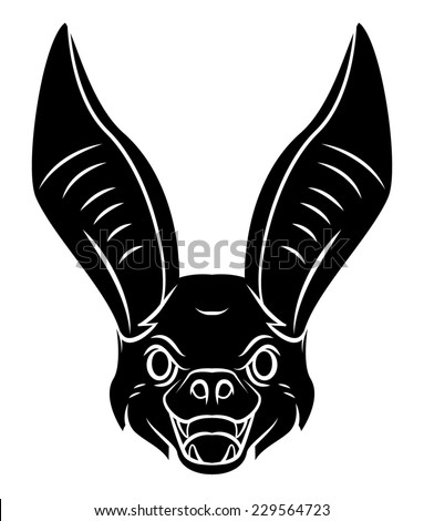 Download Angry Smile Cartoon Bunny Rabbit Head Stock Vector ...